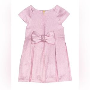 Kate Spade Babies’ Shimmer Dress in Rose Metallic